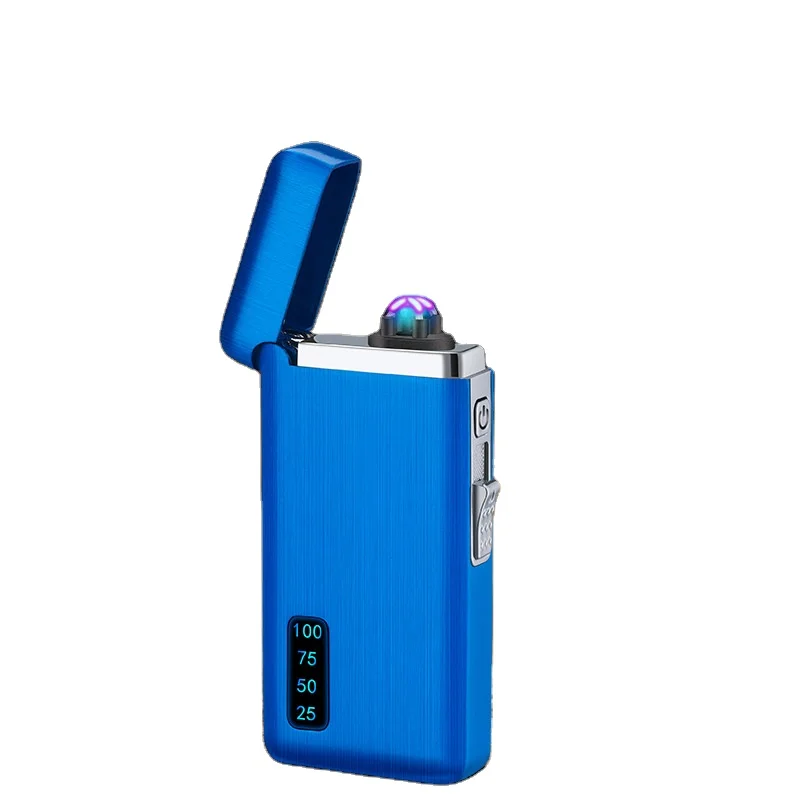 

Hot sale USB lighter custom logo luxury digital arc lighters antorch de metal gas encendedor electrico lighter, 6 colors