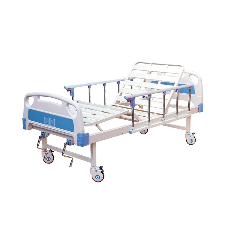 
High quality 2 cranks manual hospital bed price Hospital bed 
