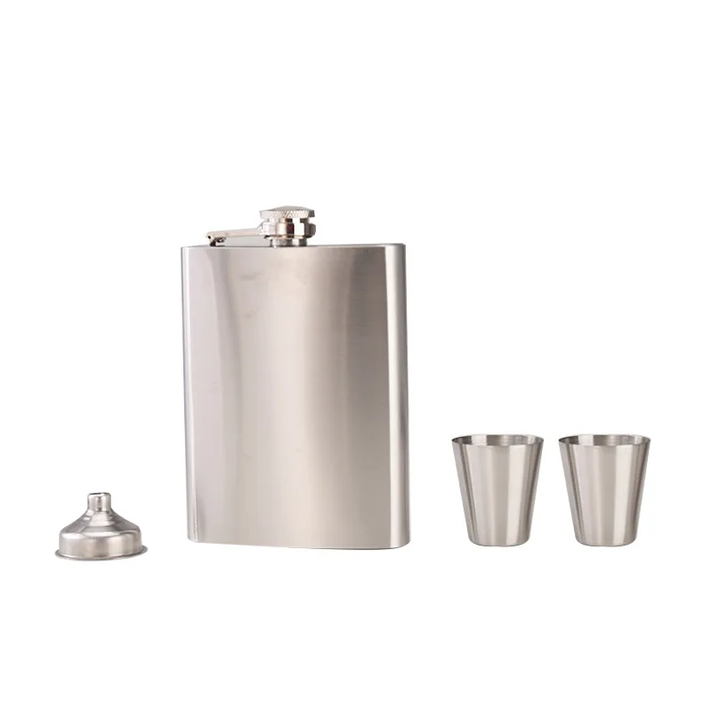 

Mikenda stainless steel funnels for hip flasks customize logo hip flask set