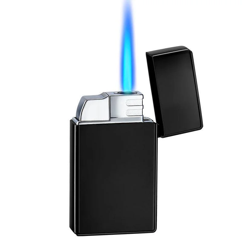 

High quality windproof custom lighter for cigarette smoking, Brown/black/white/customized