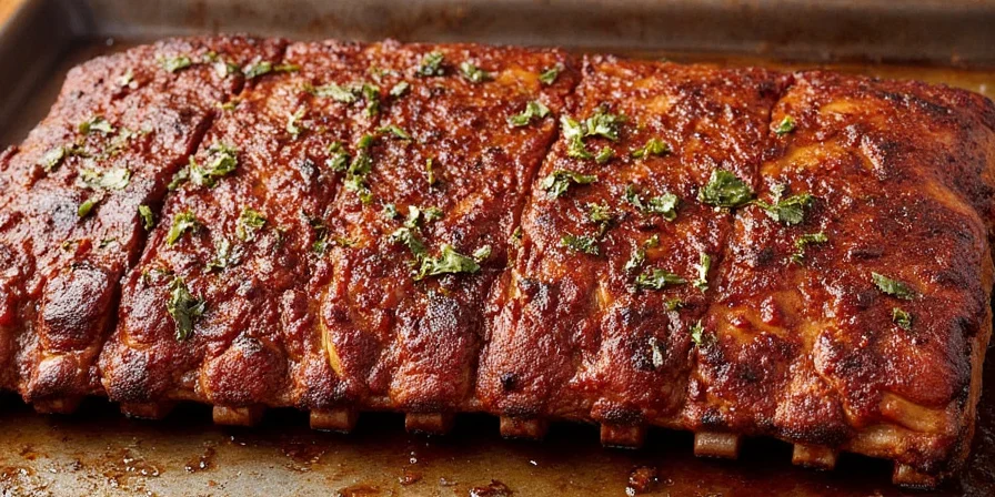 Maple cayenne glazed ribs