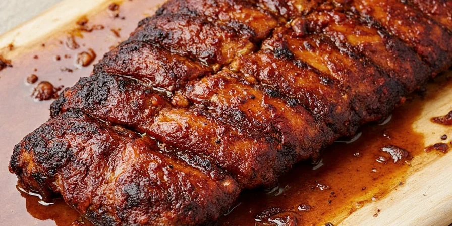 Ribs seasoned with sumac and aleppo pepper