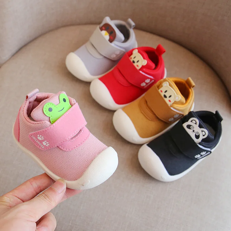 

1-4 Years Baby Kid Shoes Trainers Toddler Infant Boys Girls Soft Sole Non Slipy First-Walking Shoes, As in the picture or customized