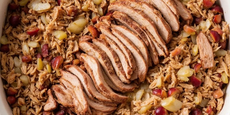 Healthy Pulled Pork in Slow Cooker