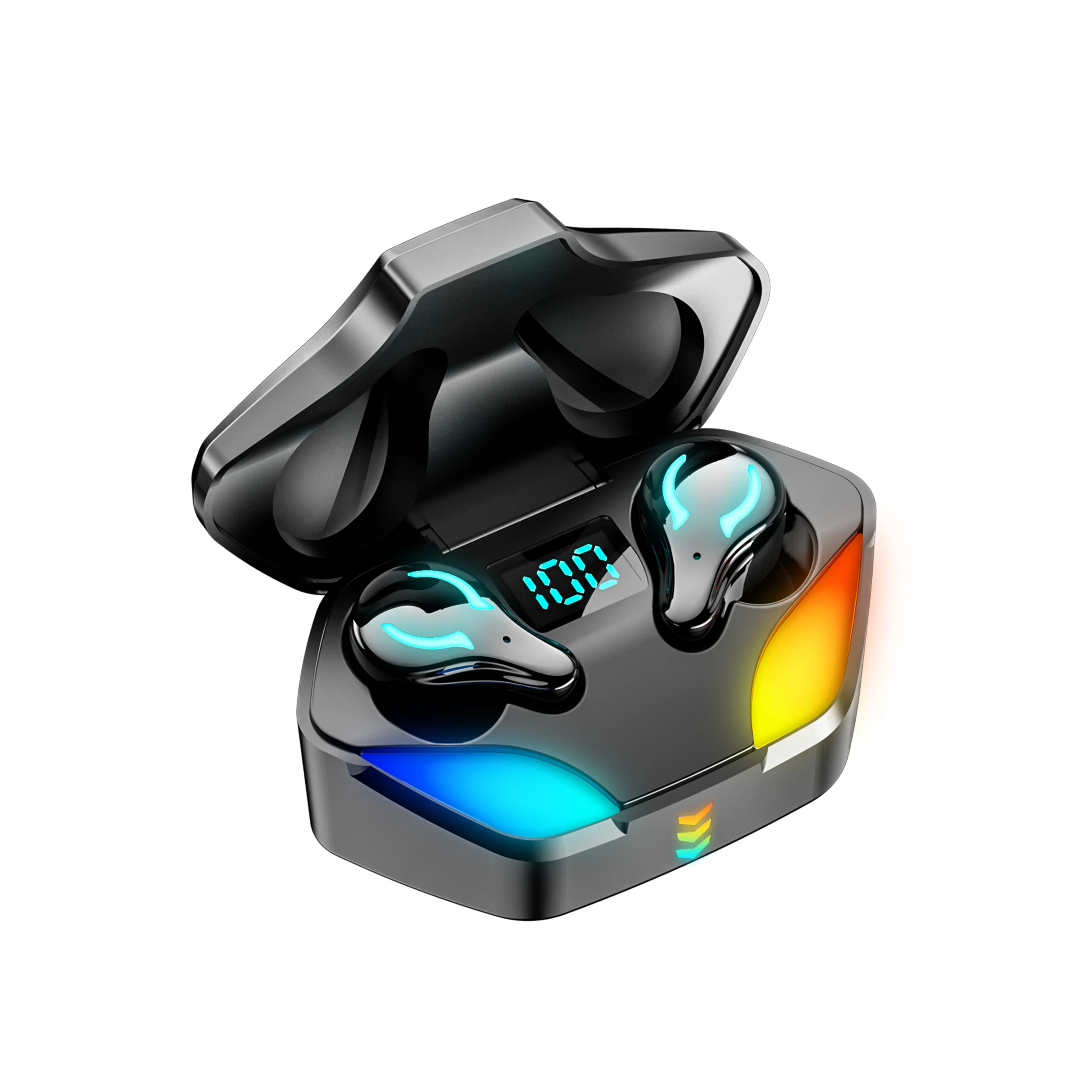 

X1 Game Headset Game Music Bass 3D Stereo With LED Display Earbuds Sport Waterproof True Wireless Touch Headphone Earphone