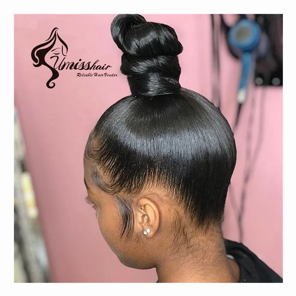 

60% OFF! Glueless Full HD Lace Wig, Perruque Full Lace Wigs Brazilian Human Hair Bleached Knots Full Lace Transparent Wig
