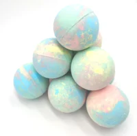 

wholesale colorful natural organic shower fizzy bath bombs