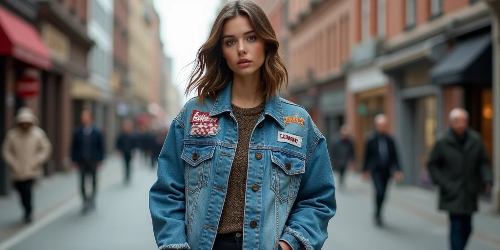 1980S Denim Jacket Mens And Womens Styles Are Experiencing A Major Vintage Revival