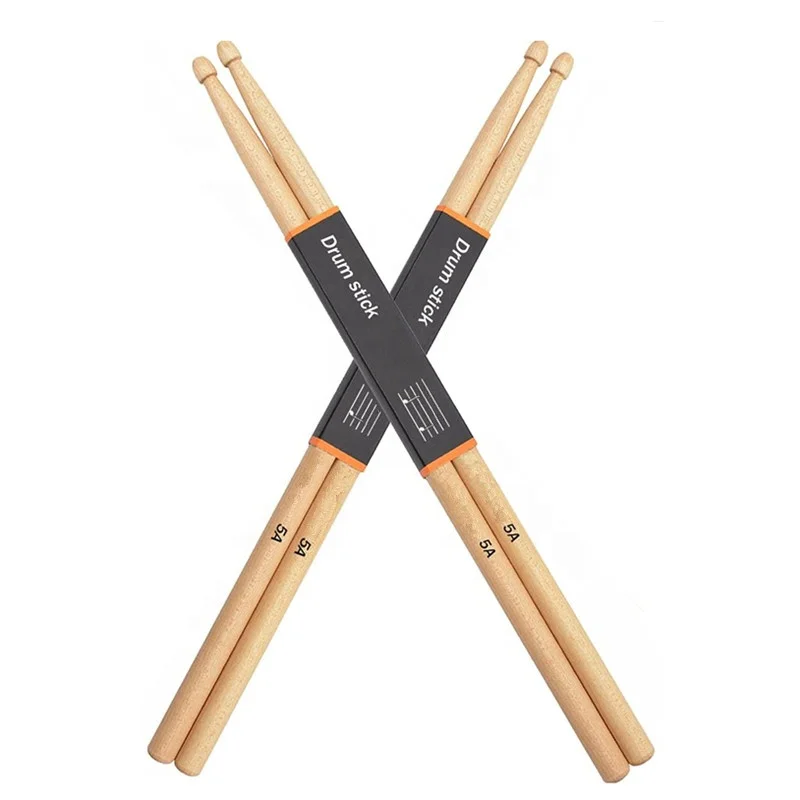 

Custom Logo Drumstikcs 5A 5B 7A 2B OEM Colorful Hickory Drum sticks