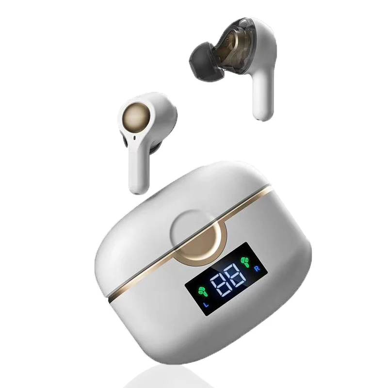 

HiFi Wireless Earphone, True Stereo Wireless Earbuds 4 Speakers Bass Headset Touch Control Wireless Headphones IPX5 Waterproof, Black, white, pink headphones