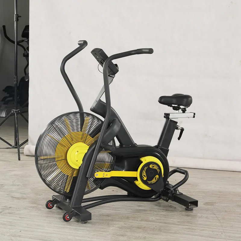

SKYBOARD exercise bike land fitness Air Bike Fan Bike, Black+yellow