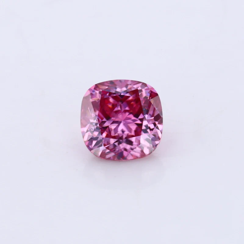 

Starsgem cushion shape pink colorful loose moissanite 1 carat price