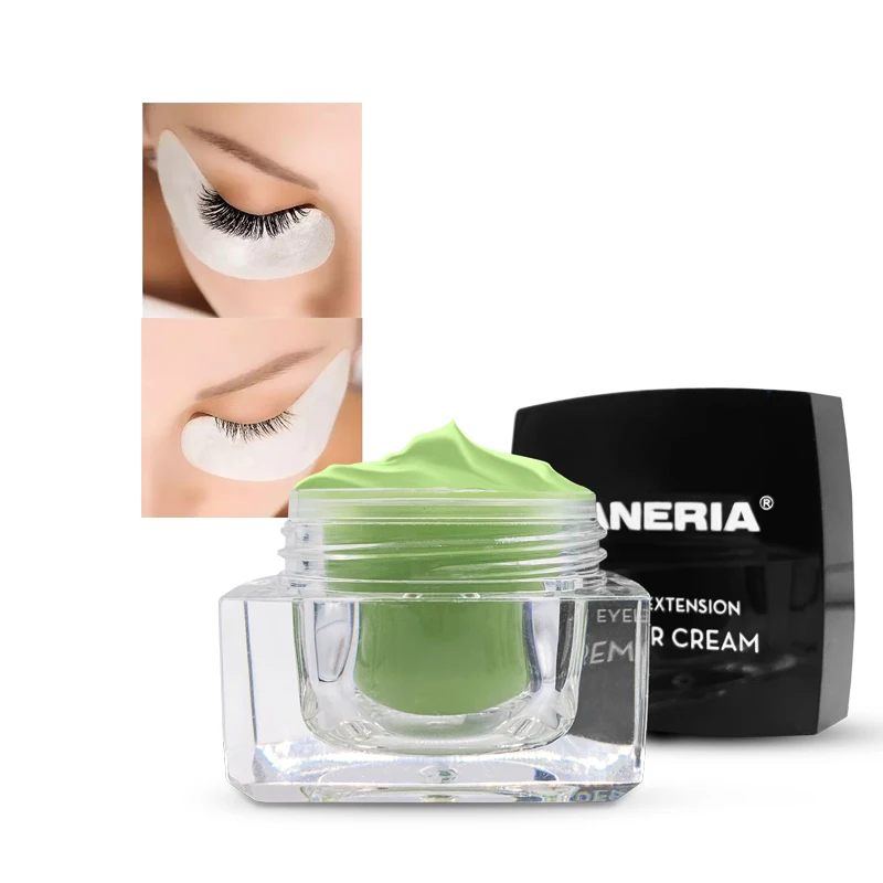 

VANERIA Lash Cream Remover Vegan Gentle Fast Removal Mascara Extension Eyelash Glue Remover Cream