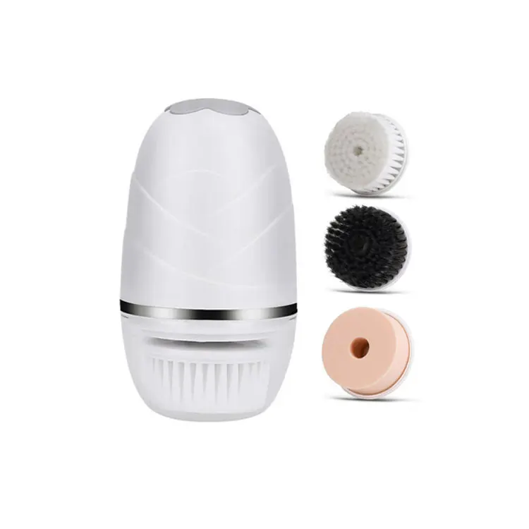 

Waterproof Silicone Facial Cleansing Brush Cleaning Clear Blackheads Remover Massager Face Cleaner Sonic Vibrating Rechargeable