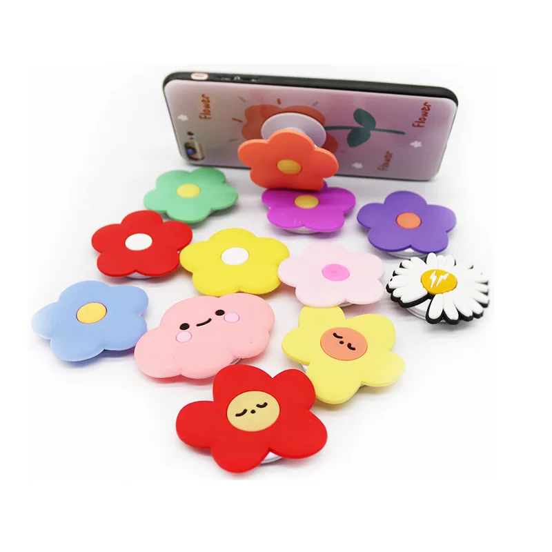 

Fast ship Cartoon Cat Mouse Egg Rotatable Silicone Phone Socket Smartphones Fold Pocket Socket, Many design