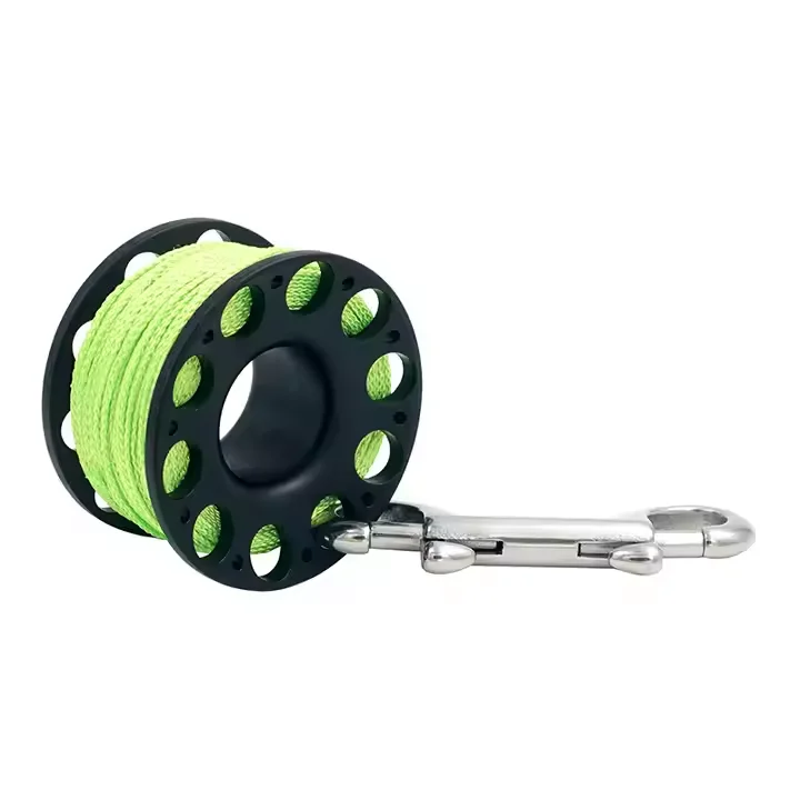 Factory Wholesale 30M Plastic Scuba Diving Reel Spool for Underwater SMB Snorkeling Surfing