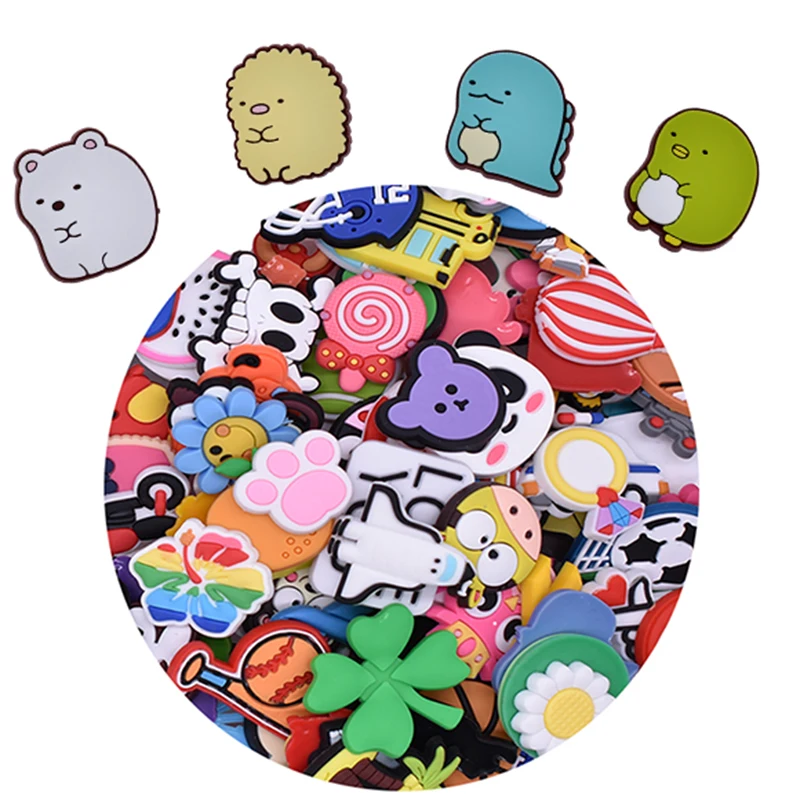 

XH-16/17 Kids cartoon Flatback DIY Supplies Slime Charms, As pic