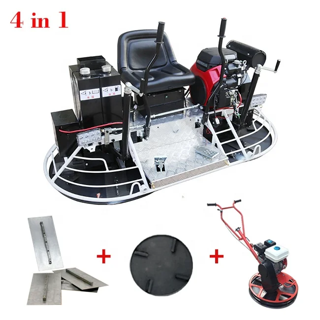 
FREE SHIPPING& Gifts for NM P940 Superior ride on concrete floor power trowel machine equipped 24HP GX690 engine  (60815674993)