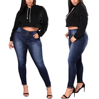 

Fashion Plus Size Black Ripped China Factory New Style Ladies Pantalones Jeans Women Top Design