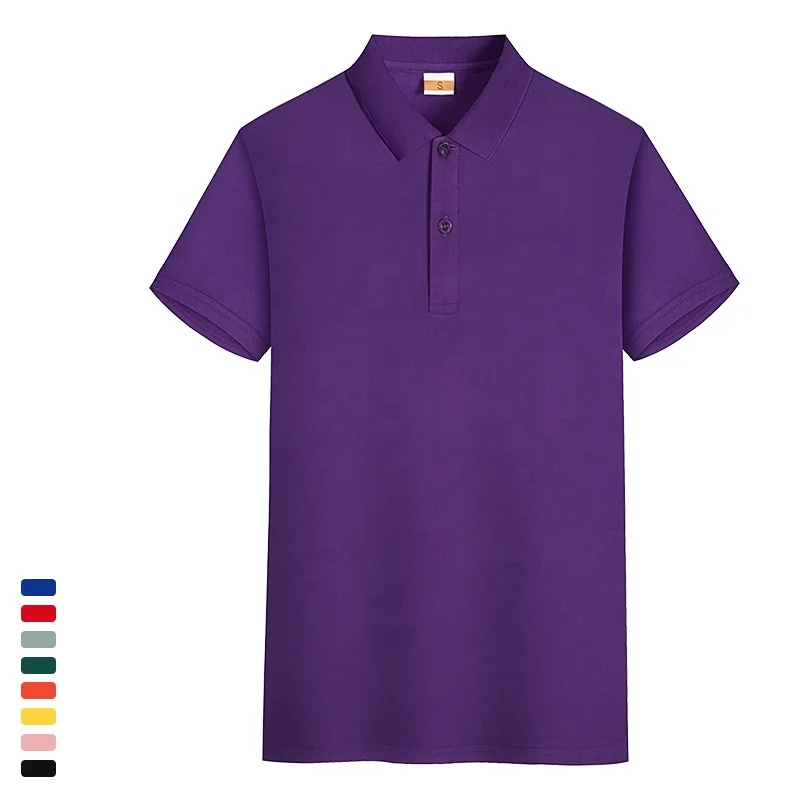Custom Men's Casual Short Sleeve Shirts Button Decoration Purple Label s Deportivos Quick Dry Floral Customized Logo