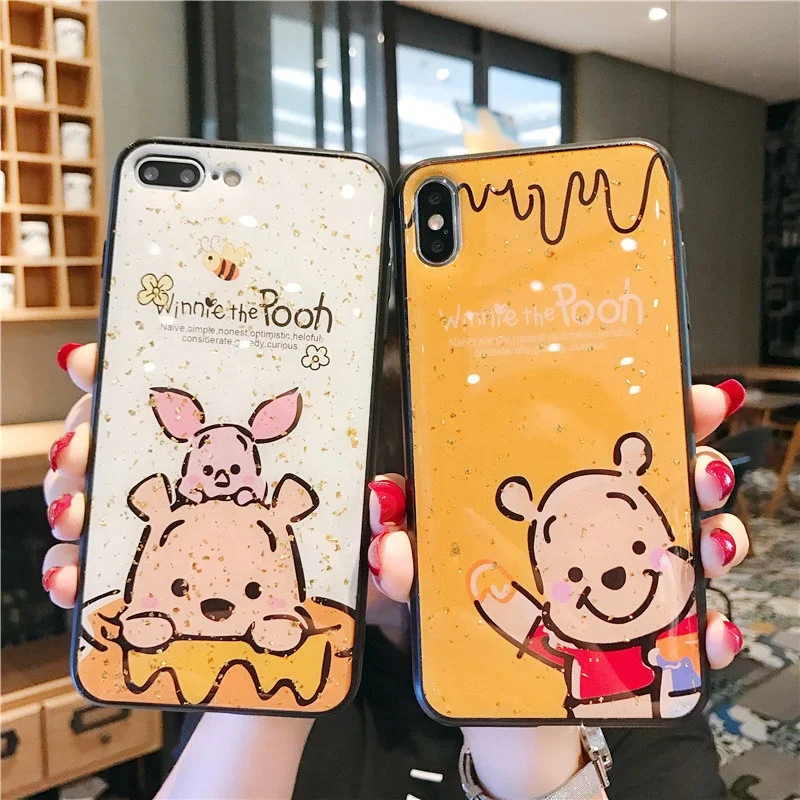 

Suitable for iphone 12 /12pro 11 11pro the Pooh phone case cute cartoon tpu phone case