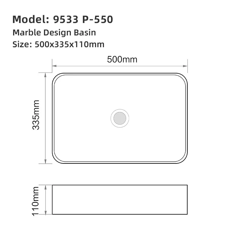 blue-marble-bathroom-sink-9533-P-550-technical-line-drawing-dimension-plan-section