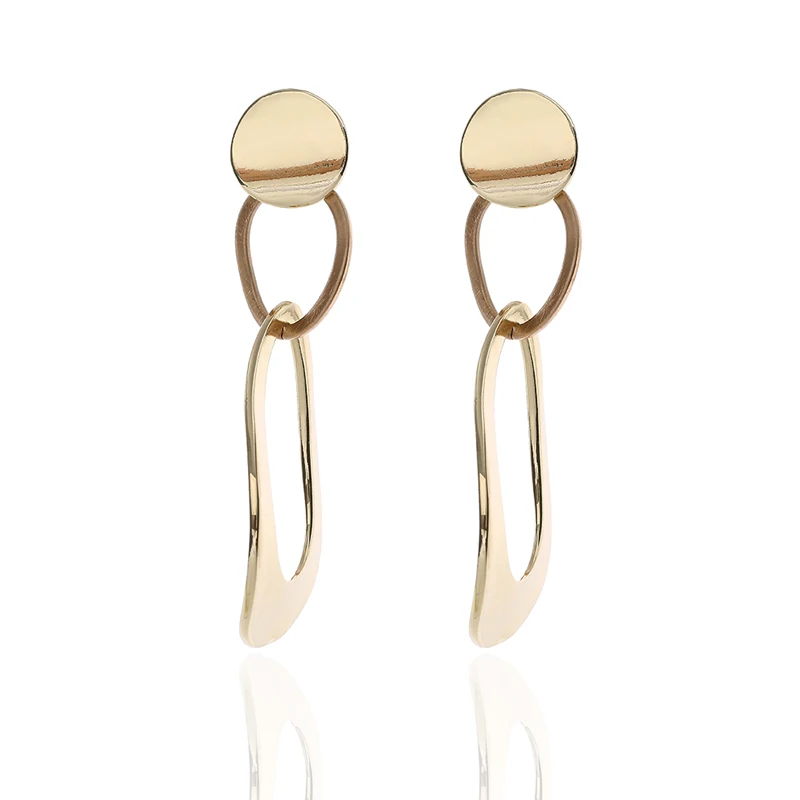 

Fashion New Design Drop Earring Stud For Ladies, Gold/silver