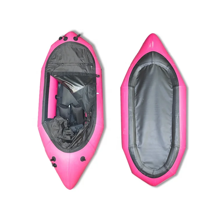 

Factory Price Pack Raft Self Inflating pvc Life Raft packraft boat, All the customized pvc color