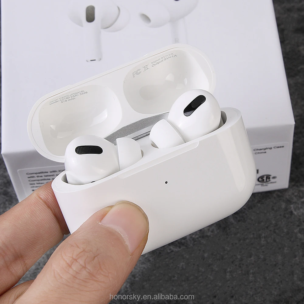 

Top Quality Strong bass Original logo Rename GPS 1:1 Air Pro 3 TWS Earphones air pro 3 Wireless Headphones Earbuds For Air pro3, White