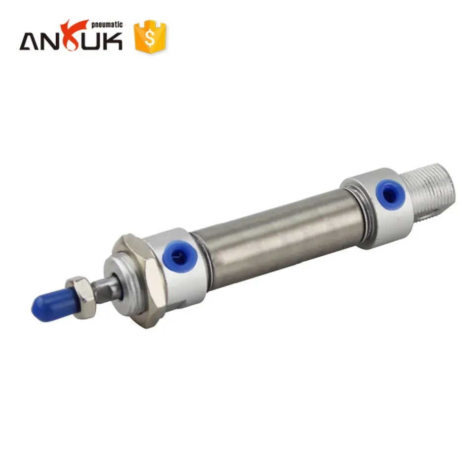 

Aluminium Mini Air Cylinders Double Acting Piston Mini Pneumatic Cylinder