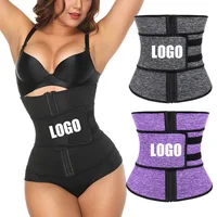 

Custom Logo Private Label Women Slimming Tummy Control Compression Belt Neoprene Waist Trainer