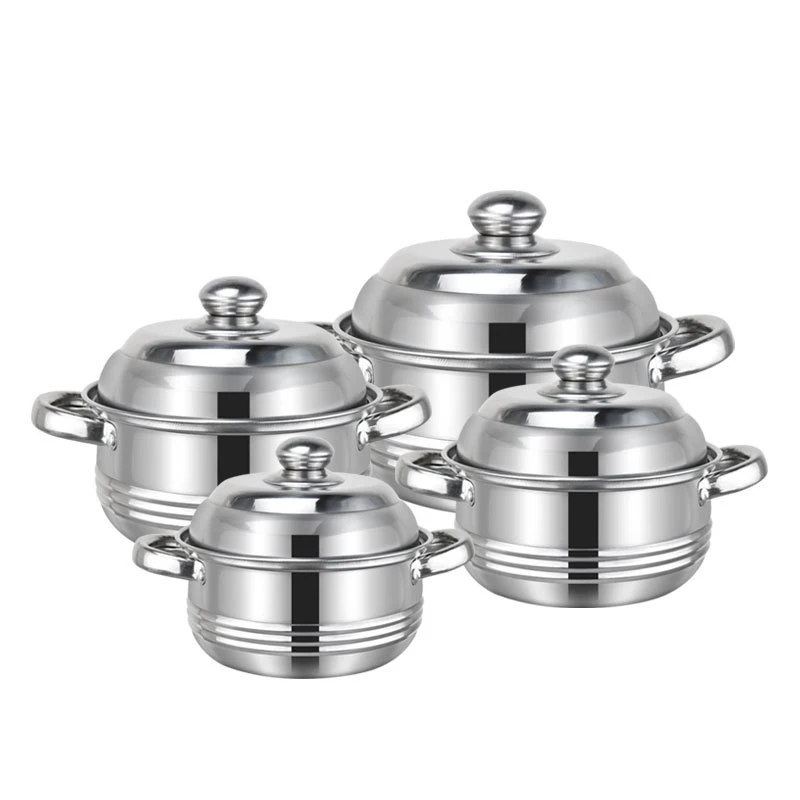 

portable nonstick stainless steel outdoor cooking multifunction cookware sets, Customized color