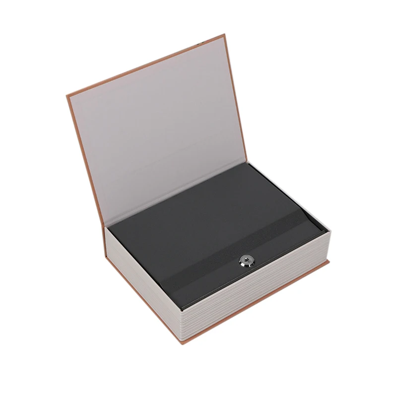 Real Paper Book Locking Book Safe With Combination Lock Secret Hidden