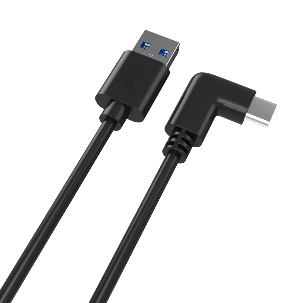5M 4M 10ft USB Type C Data Charging Cable for Oculus VR Headset Oculus Right Angle Elbow USB3.2 Cable upgraded USB A to USB C - ANKUX.COM