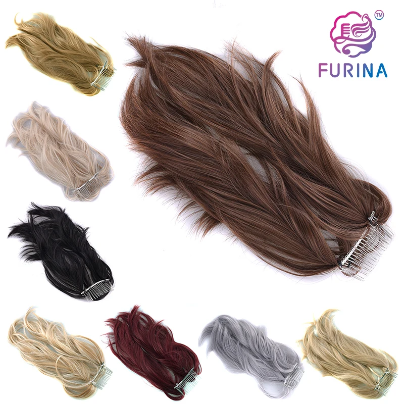 

Wholesale natural ponytail hair with metal comb hair extension ponytail clip hair ponytails for beautiful girl, Pure colors/ombre color/ customized colors