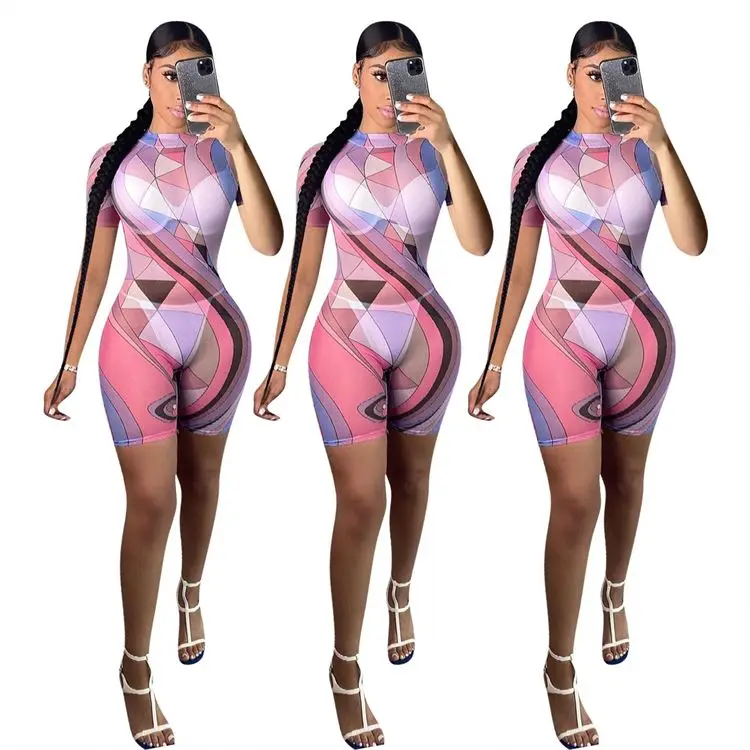 

New Style Jumpsuit Women 2021 One Piece Jumpsuit Short Gym Jumpsuit Women Short 2021 Amazon hot sell