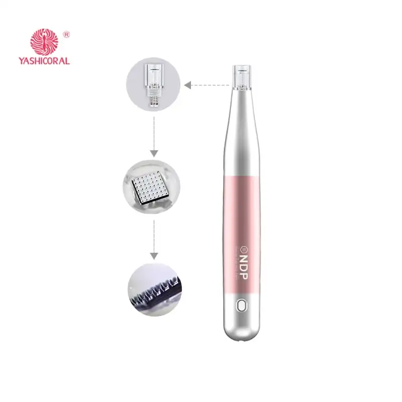
Electric Derma Agujas Nano Microneedle Pen Agulha Dermapen Skin Care Disposable Chip Nano Needling Derma Pen NDP Professional 