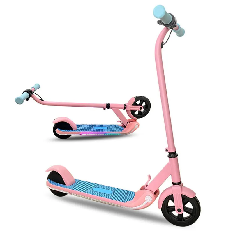 

QMWHEEL 7 Inch 2 Wheel Electric Scooter For Kids E Roller Electric Kick Scooter Eu Europe Warehouse