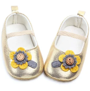 Fashionable bling bow toddler shoes baby shoes first walking shoes supplier