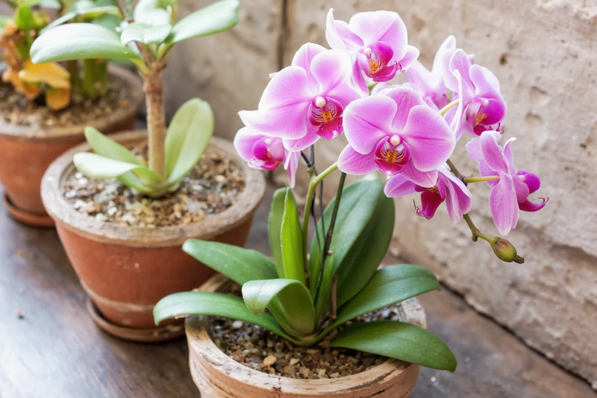 how to plant orchids