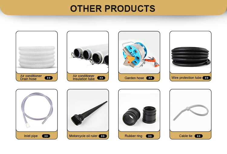 Skr White Antiuv And Aging Flexible Air Conditioner Universal Drain Pipe Buy Wearresisting