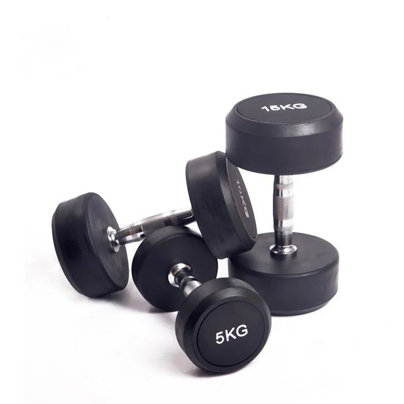 Body Solid Rubber Round Dumbbells - Buy Rubber Dumbells,10kg Dumbbell ...