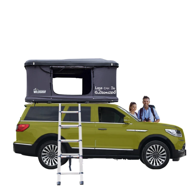 

WILDSROF Best Price Hard Shell Car Roof Top Tent Camping Car Rooftop Tent Outside PUP UP Roof Tent