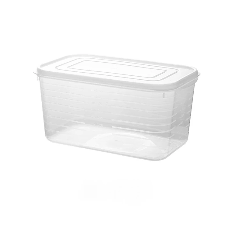 

Plastic fridge food storage box fruit container refrigerator storage, Clear