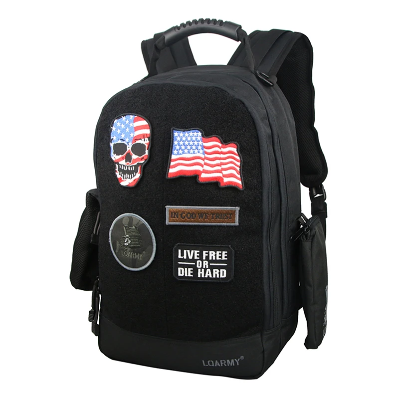 

Light Weight Hiking Camping Army Tactical Travel Backpack For Outdoor, Black