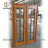 Fashion wooden cottage windows arched wood window grid inserts