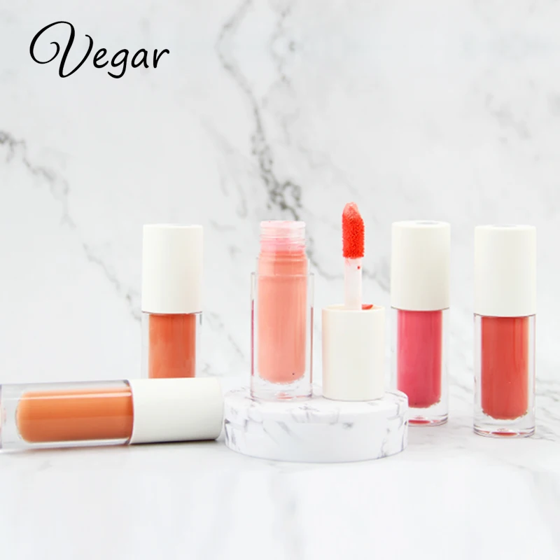 

No logo make up blusher 18 color waterproof private label liquid blush, Customized