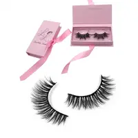 

CH48 Own Brand Private Label 4D Faux Mink Lashes Silk False Eyelashes FROM 3d faux mink lashes