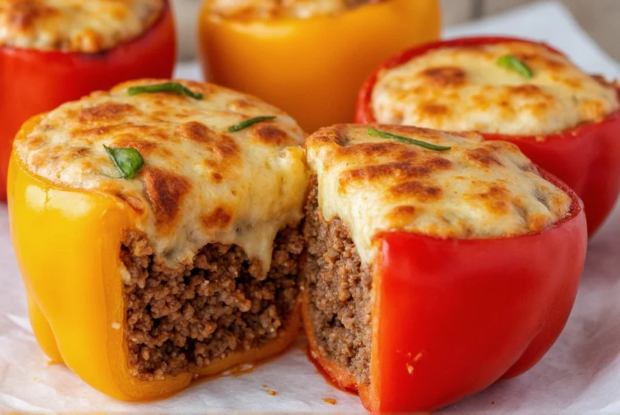 stuffing and ground beef