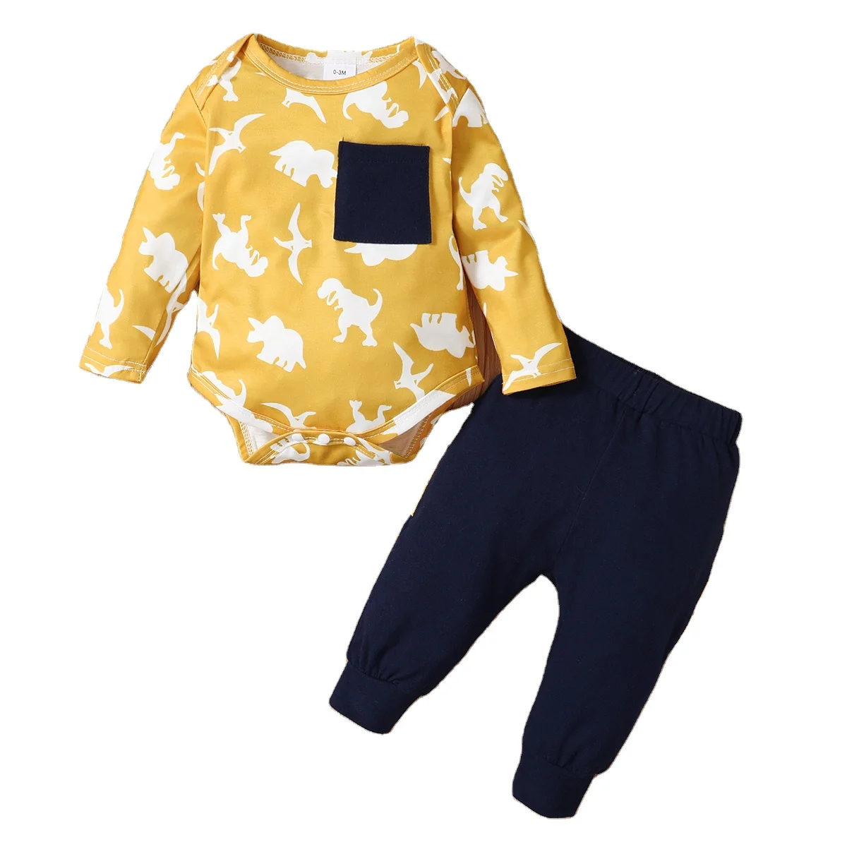 

High quality baby boys' clothing sets long sleevekids clothing baby clothes Print Infant designer baby clothes, Mix color